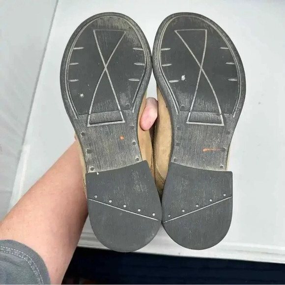 Coconuts by Matisse Mechanic Combat Boot Two Tone Leather Size 8 Steampunk - Picture 9 of 12